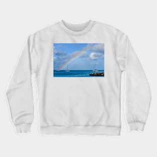 Tropical Rainbow Crewneck Sweatshirt